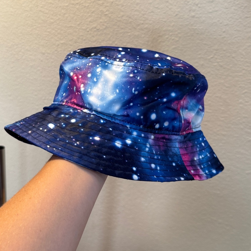 Galaxy Print Bucket Hat